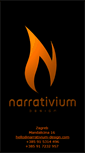 Mobile Screenshot of narrativium-design.com